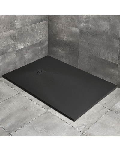 Душевой поддон из искусственного камня Radaway Kyntos F 100x90 HKF10090-54 Черный