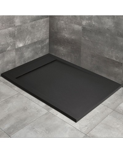 Душевой поддон из искусственного камня Radaway Teos F 110x90 HTF11090-54 Черный