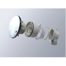 Акриловый поддон 100x100 см Cezares TRAY-A-P-100-15-W