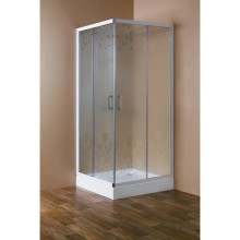 Акриловый поддон 80x80 см Cezares TRAY-A-A-80-550-15-W