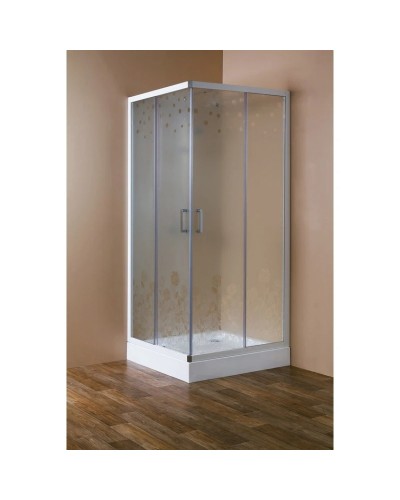 Акриловый поддон 80x80 см Cezares TRAY-A-A-80-550-15-W