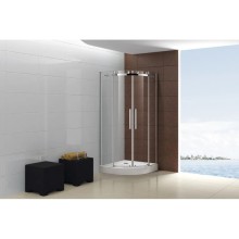 Акриловый поддон 90x90 см Cezares TRAY-A-R-90-550-15-W