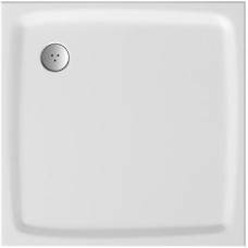 Душевой поддон из искусственного камня Ravak Perseus Pro Chrome 80х80 XA044401010 Белый