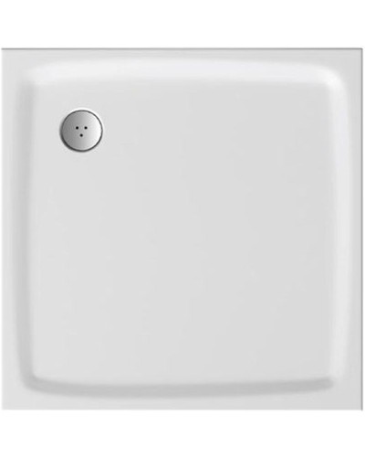 Душевой поддон из искусственного камня Ravak Perseus Pro Chrome 80х80 XA044401010 Белый