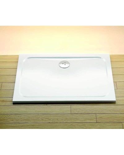 Душевой поддон из искусственного камня Ravak Gigant Pro Chrome 110x80 XA04D401010 Белый