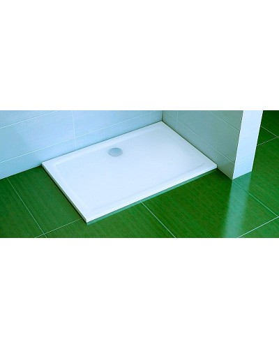 Душевой поддон из искусственного камня Ravak Gigant Pro Chrome 120x80 XA04G401010 Белый