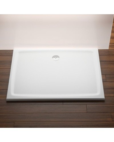 Душевой поддон из искусственного камня Ravak Gigant Pro Flat 120x80 XA03G411010 Белый