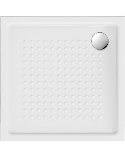 Керамический поддон для душа GSI Doccia 80х80 438411 с антискользящим покрытием