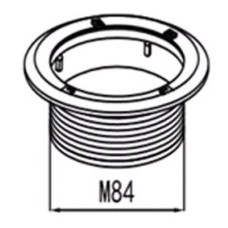 Акриловый поддон 100x100 см Black & White Stellar Wind 10HQ000