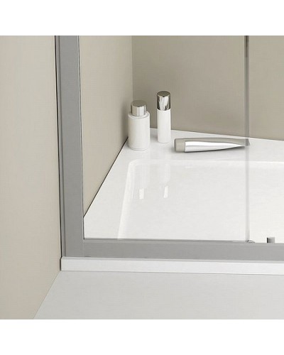 Душевой поддон из искусственного камня Ravak 10° Asymetric Pro 120x90 XA25G70101L Белый