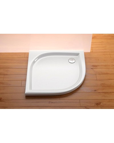 Акриловый поддон для душа Ravak Galaxy Elipso LA 100х100 A22AA01210 Белый