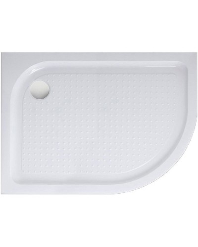 Акриловый поддон для душа BelBagno Tray 100x80 L TRAY-BB-RH-100/80-550-15-W-L Белый