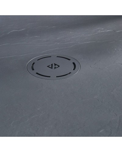 Душевой поддон из материала Neoroc Jacob Delafon Singulier 190x90 E67030-NAD Серый сланец