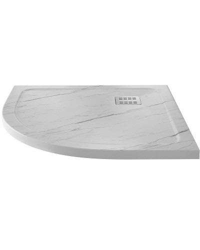 Душевой поддон из искусственного камня WasserKRAFT Rhin 90x90 44T01 Белый матовый