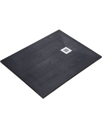 Душевой поддон из искусственного камня WasserKRAFT Dill 120x90 61T07 Черный матовый