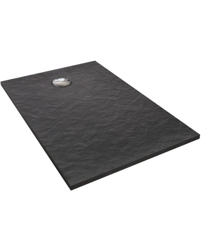 Душевой поддон из материала Flight Jacob Delafon Tolbiac 120x80 E6D331RU-NGM Черный матовый