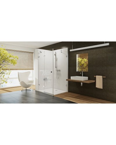 Душевой поддон из искусственного камня Ravak Gigant Pro Chrome 100x90 XA04A701010 Белый