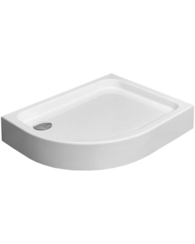 Акриловый поддон для душа Radaway Laros E Compact 100x80 R SLE81017-01R Белый