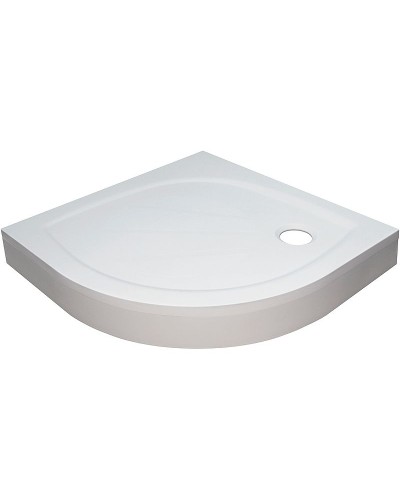 Душевой поддон из искусственного камня Ravak Elipso Pro 80х80 XA234401010WM Белый матовый