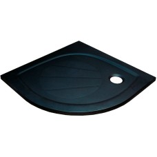 Душевой поддон из искусственного камня Ravak Elipso Pro 100х100 XA23AA01010BM Черный матовый