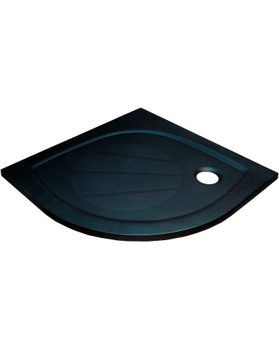 Душевой поддон из искусственного камня Ravak Elipso Pro 100х100 XA23AA01010BM Черный матовый