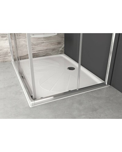 Душевой поддон из искусственного камня Ravak Gigant Pro 120x80 XA03G401010WM Белый матовый