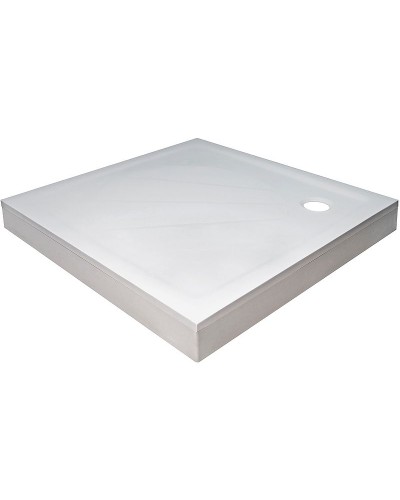 Душевой поддон из искусственного камня Ravak Perseus Pro 100x100 XA03AA01010WM Белый матовый