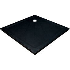 Душевой поддон из искусственного камня Ravak Perseus Pro 100x100 XA03AA01010BM Черный матовый