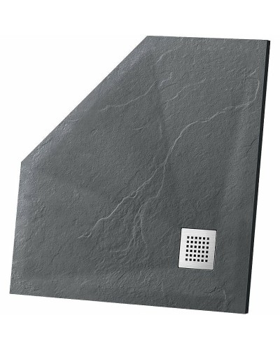 Душевой поддон из искусственного камня Vincea 90x90 VST-4SP9090A Антрацит