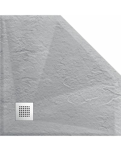 Душевой поддон из искусственного камня Vincea 90x90 VST-4SP9090G Серый