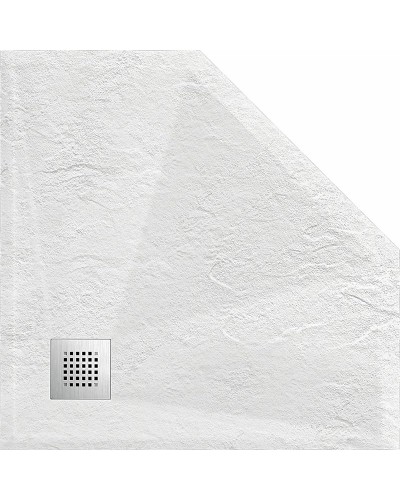 Душевой поддон из искусственного камня Vincea 100x100 VST-4SP1010W Белый матовый