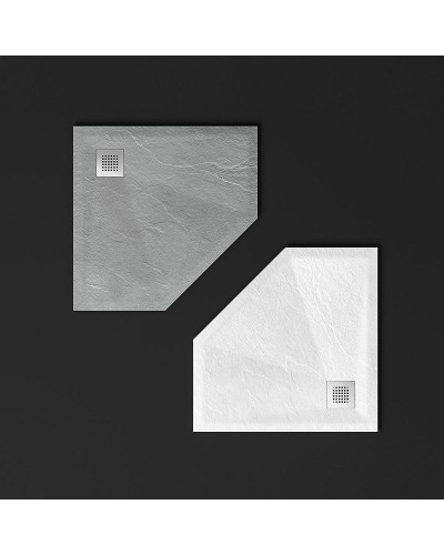 Душевой поддон из искусственного камня Vincea 100x100 VST-4SP1010W Белый матовый