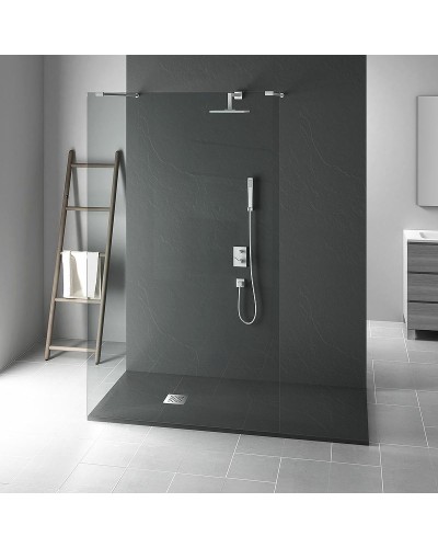 Душевой поддон из искусственного камня Vincea 110x90 VST-4SR9011A Антрацит