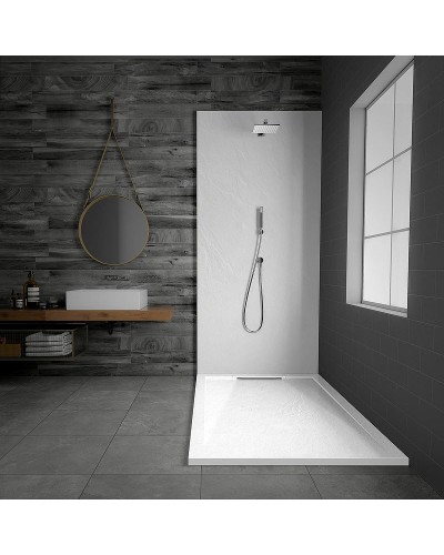 Душевой поддон из искусственного камня Vincea 100x80 VST-4SRL8010W Белый матовый