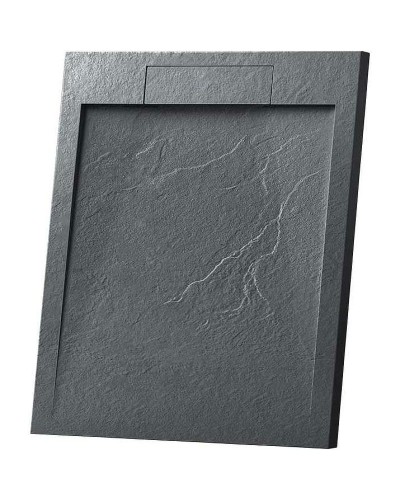 Душевой поддон из искусственного камня Vincea 90х90 VST-4SRL9090A Антрацит