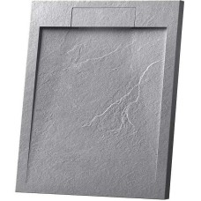 Душевой поддон из искусственного камня Vincea 90х90 VST-4SRL9090G Серый