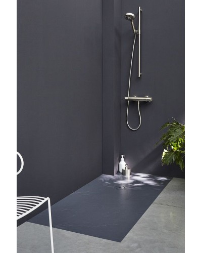 Душевой поддон из материала Neoroc Jacob Delafon Singulier 140x90 E67025-NAD Серый сланец