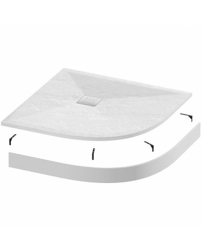 Душевой поддон из искусственного камня Grossman Strong 100x100 GR-S1100100 Белый