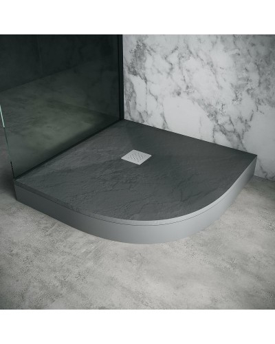 Душевой поддон из искусственного камня Grossman Strong 90x90 GR-S29090 Графит