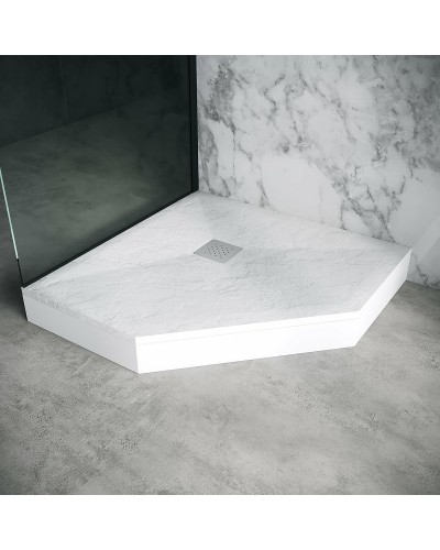 Душевой поддон из искусственного камня Grossman Strong 100x100 GR-S1100100D Белый