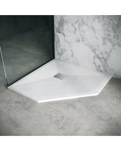 Душевой поддон из искусственного камня Grossman Strong 90x90 GR-S19090D Белый