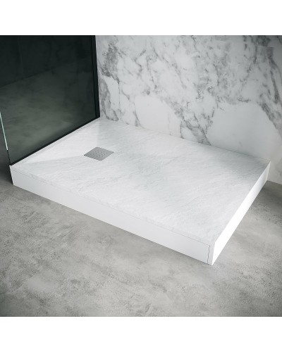 Душевой поддон из искусственного камня Grossman Strong 80x120 GR-S180120Q Белый