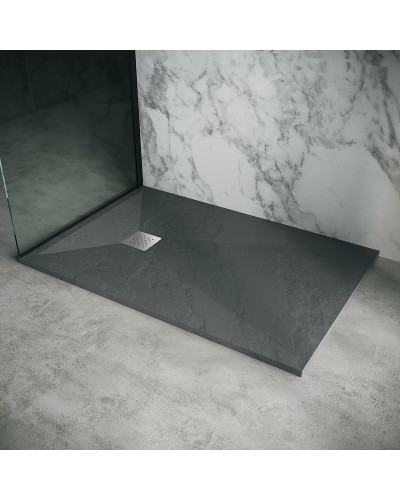 Душевой поддон из искусственного камня Grossman Strong 80x120 GR-S280120Q Графит