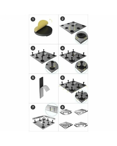 Душевой поддон из искусственного камня Grossman Strong 90x100 GR-S290100Q Графит