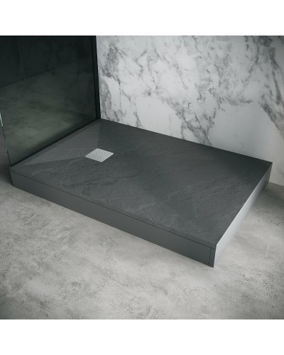 Душевой поддон из искусственного камня Grossman Strong 90x120 GR-S290120Q Графит