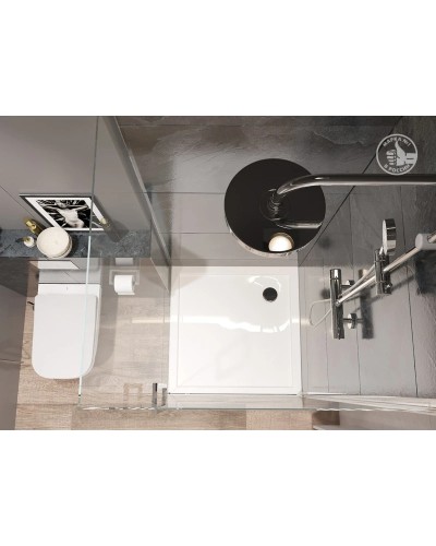 Акриловый поддон 90x90 см Santek Палермо 1.WH30.2.476