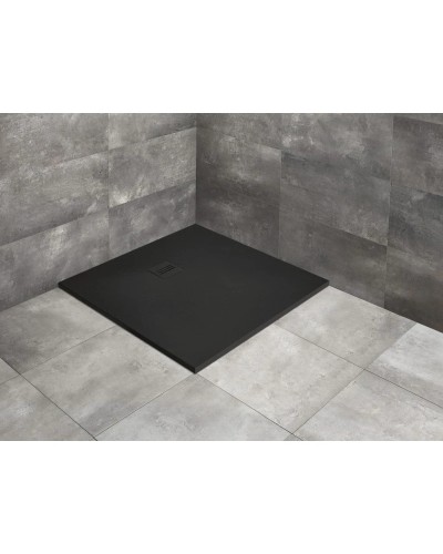 Поддон из литого мрамора 80x80 см Radaway Kyntos C Black HKC8080-54