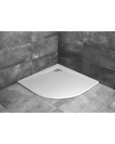 Поддон из литого мрамора 80x80 см Radaway Kyntos A White HKA8080-04