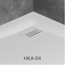 Поддон из литого мрамора 80x80 см Radaway Kyntos A White HKA8080-04