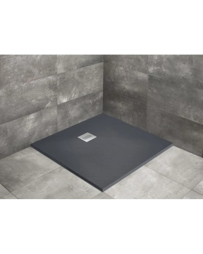 Поддон из литого мрамора 80x80 см Radaway Kyntos C Anthracite HKC8080-64
